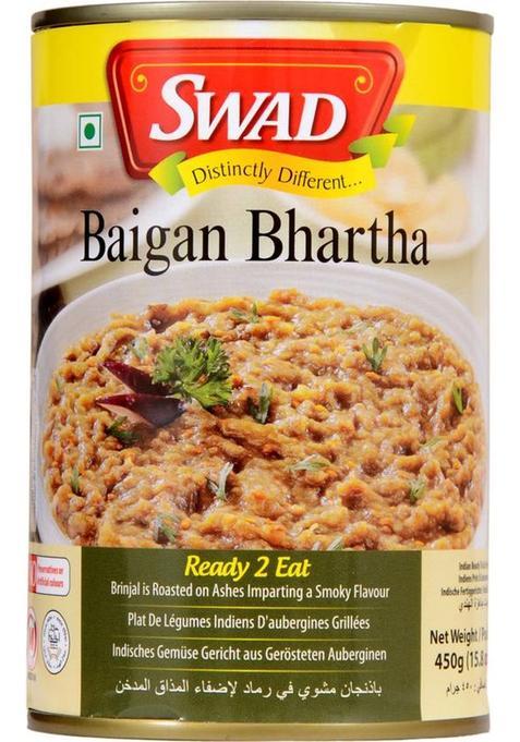 Swad Ready To Eat Baingan Bhartha | Instant Mix Vegetarian With No Added Preservative (900 G)