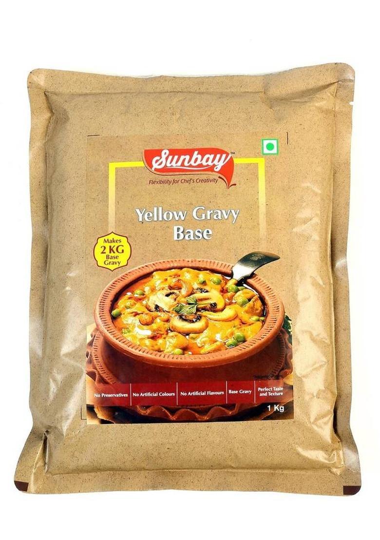 Sunbay Yellow Gravy Base 1 Kg 1 Kg