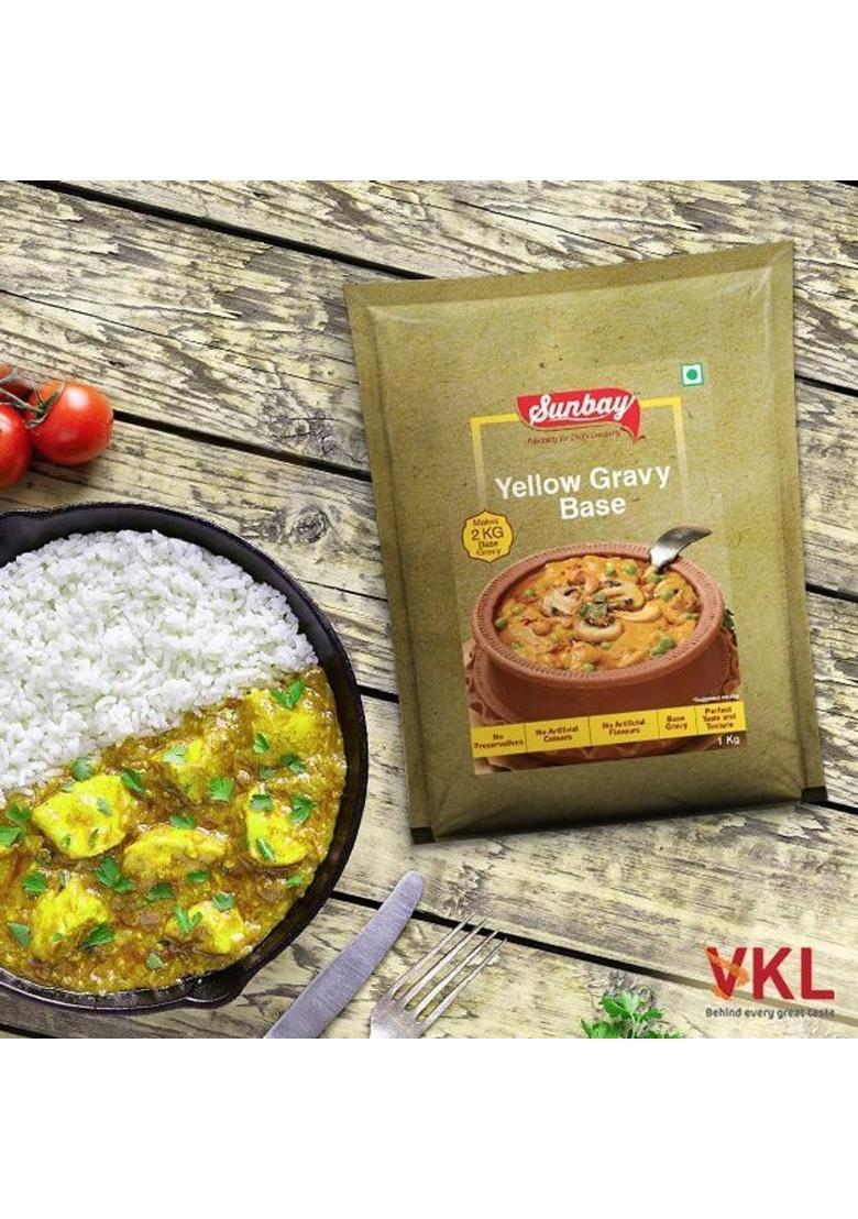 Sunbay Yellow Gravy Base 1 Kg 1 Kg