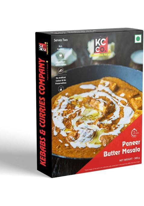 Kebabs & Curries Company Kcco Ready To Eat Paneer Butter Masala, Ready In 2 Minutes&nbsp;&nbsp;(300 G)