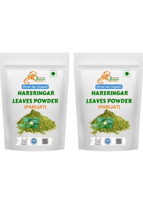Shree Jee Organic Harsingar Patti Powder (200 Gm), Parijat Leaves Powder 200 G&nbsp;&nbsp;(Pack Of 2)