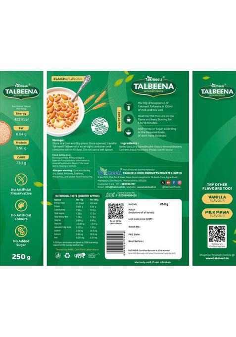 Takmeeli Talbeena With Dry Fruits – Combo | Premium Pack | Pack-3 | 250G X 3 = 750 G (Pack Of 3)