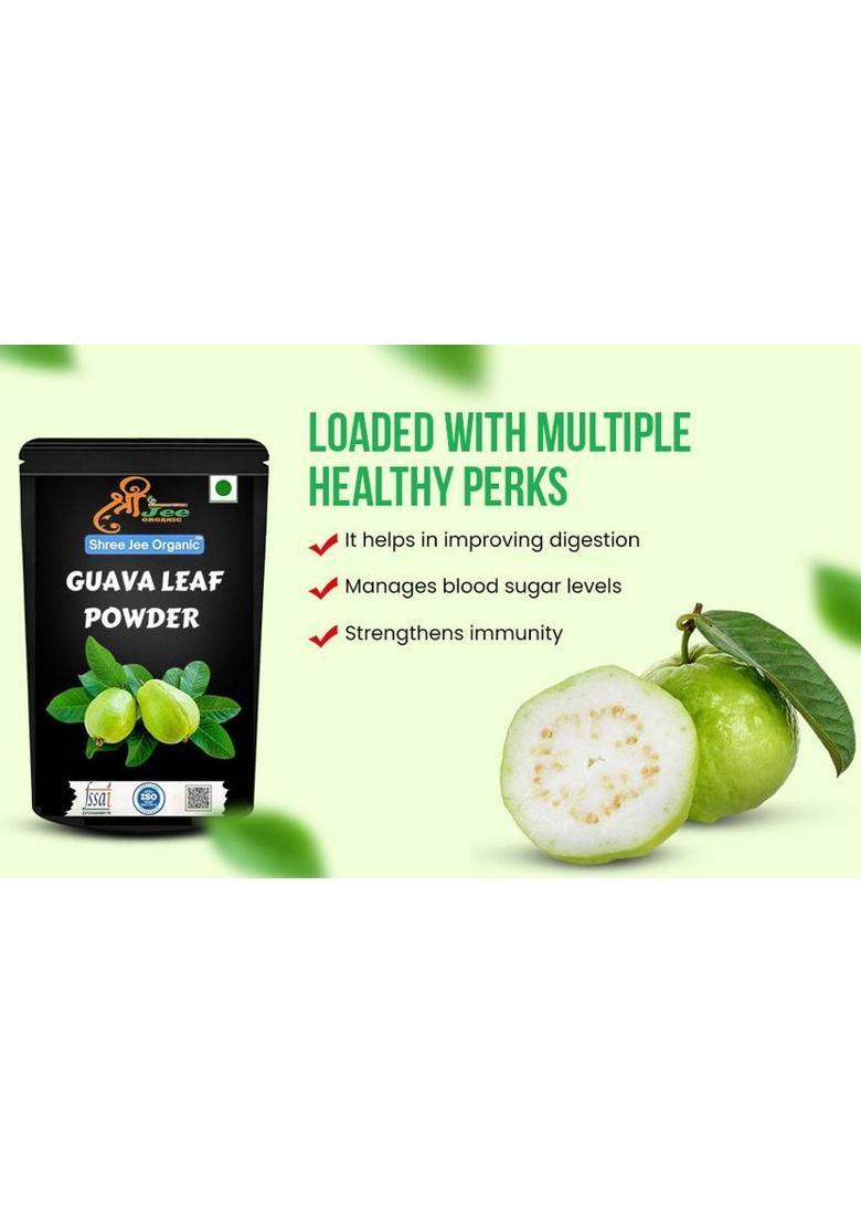 Shree Jee Organic Ready Mix Guava Leaf Powder 100Gm 100 G