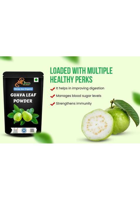 Shree Jee Organic Ready Mix Guava Leaf Powder 100Gm 100 G