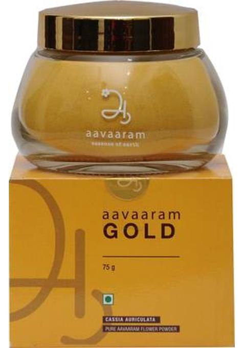 Aavaaram Gold Powder Natural & Pure Aavarampoo (Cassia Auriculata) 75 G