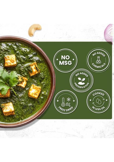 Chericious Ready To Eat Jain Palak Paneer (Re.Hy.Wt. 300 Gms), No Preservatives, Healthy (90 G)