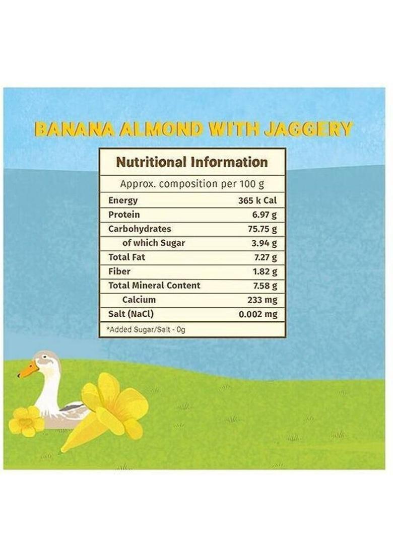 Tots And Moms Banana Almond Pancake Mix With Jaggery 250 G