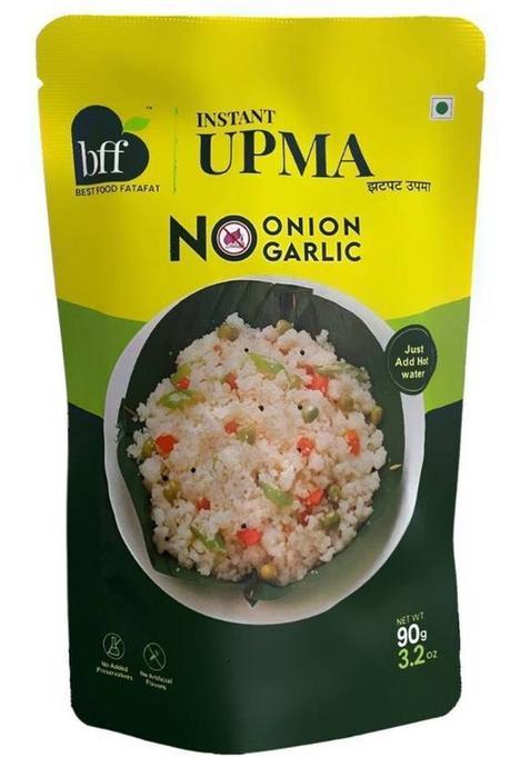 Bff Instant Upma No Onion, No Garlic, 90Gm Ready To Eat, Breakfast Mix&nbsp;&nbsp;(90 G)