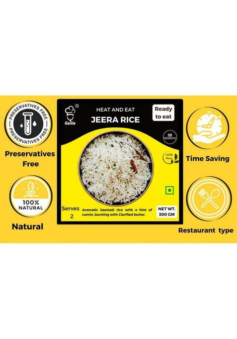 Genie Food Group Ready To Eat Jeera Rice (300G) (300 G)