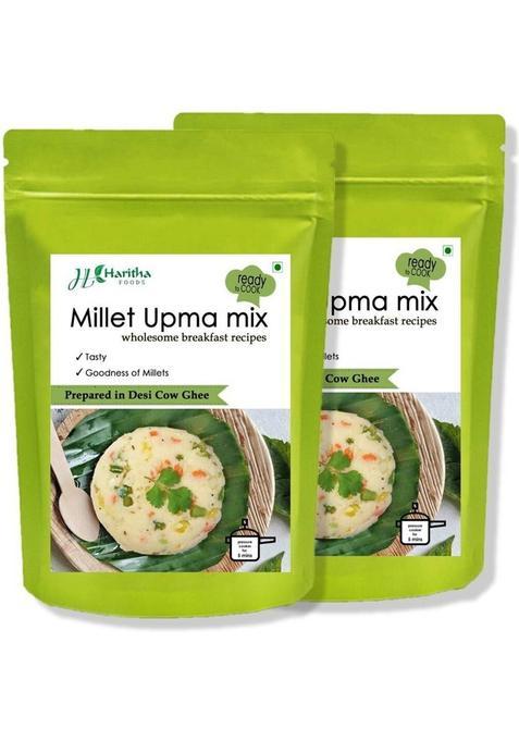 Haritha Foods Millet Upma Mix 400 G&nbsp;&nbsp;(Pack Of 2)
