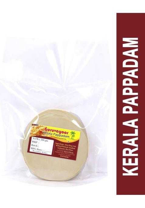 Guruvayoor Kerala Pappadam (Set Of 100) 500 G