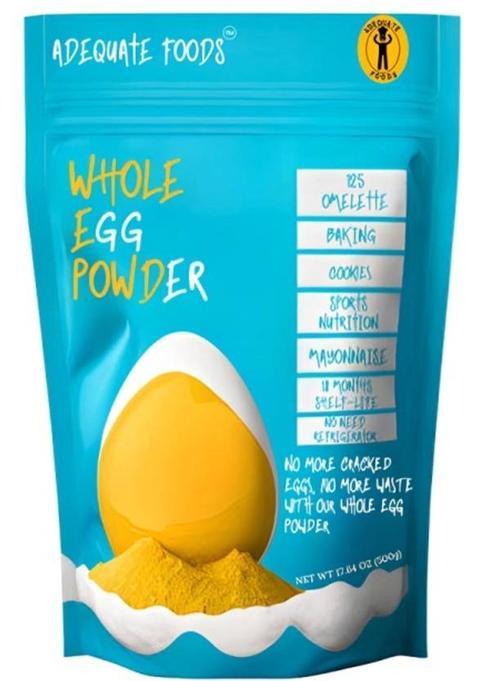 Adequate Foods Dried Whole Egg Powder 500 G