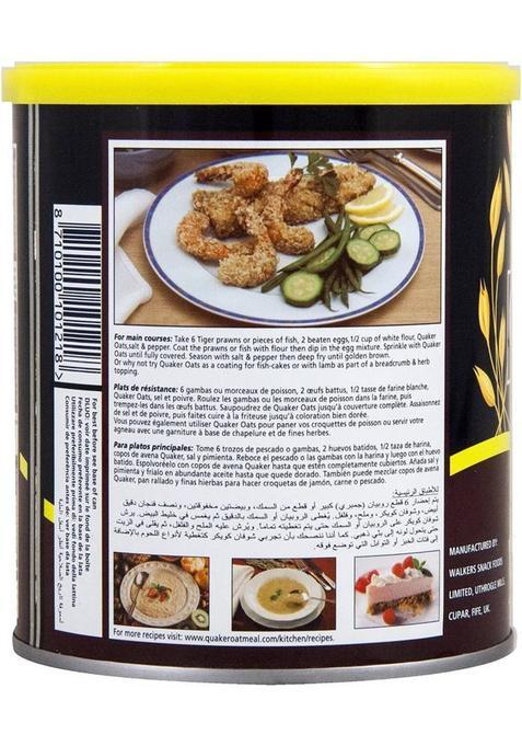 Decadent Foods Quakers White Oats Perfect For Breakfast, Porridge Or Quick Snacks (U.K) 500 G