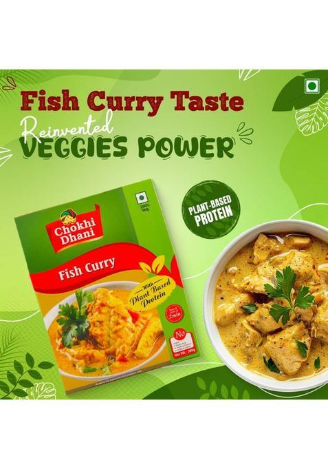Chokhi Dhani Foods By Na Plant Based Fish Curry 300Gm (300 G)