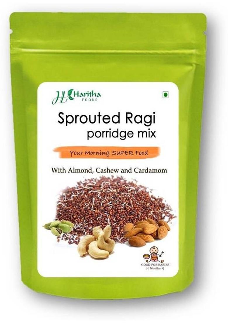 Haritha Foods Sprouted Ragi Porridge Mix 250 G