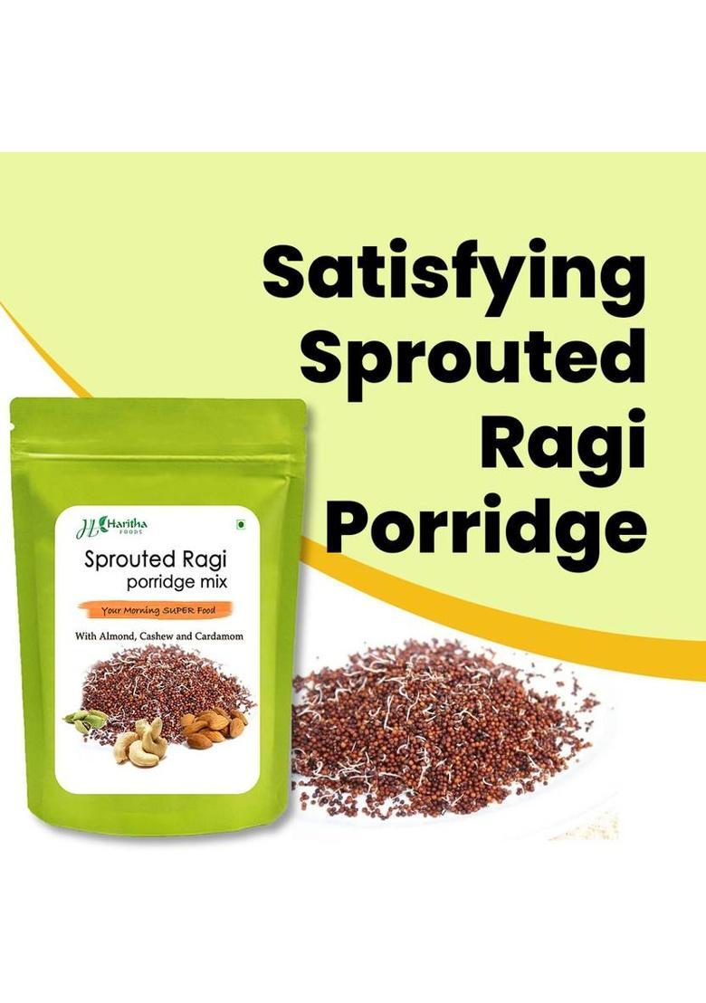 Haritha Foods Sprouted Ragi Porridge Mix 250 G