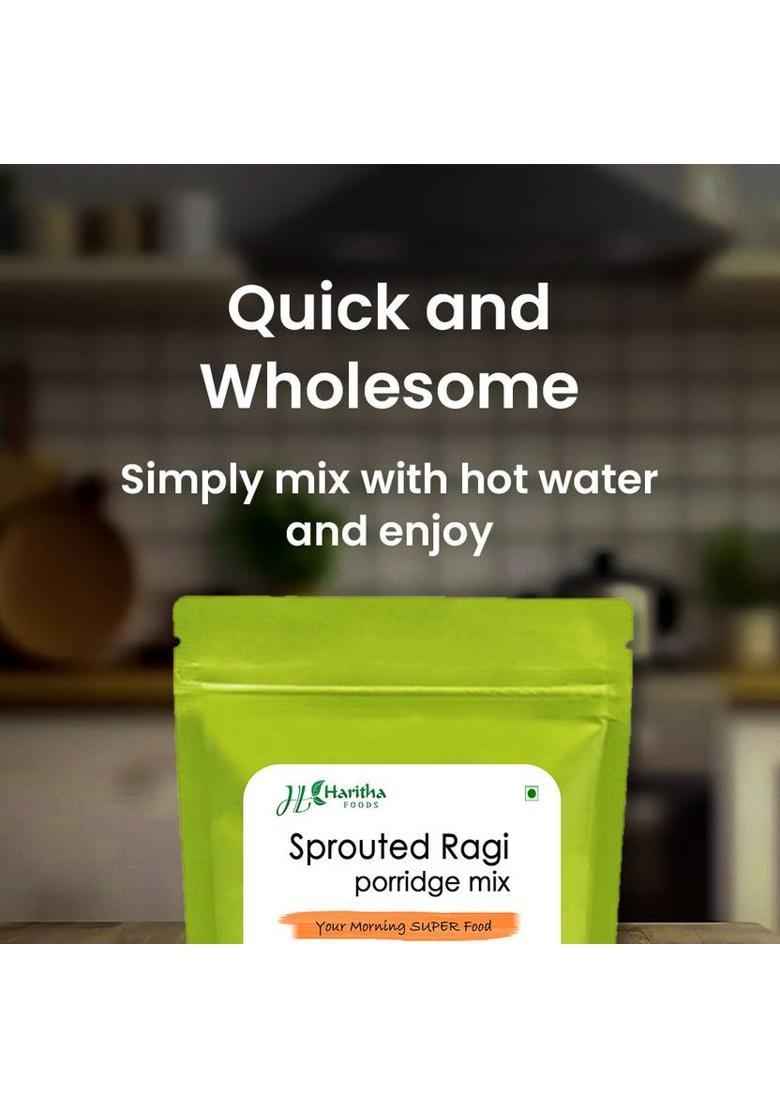 Haritha Foods Sprouted Ragi Porridge Mix 250 G