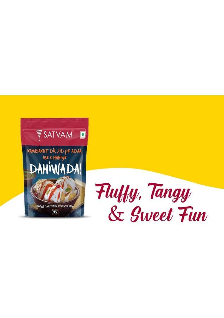 Satvam Dahi Wada Instant Mix, 400 Grams 400 G