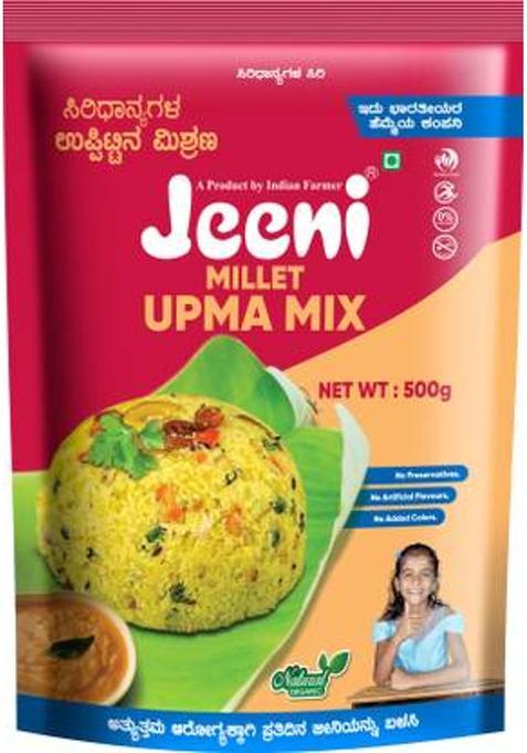 Jeeni Millet Upma Mix 500 G