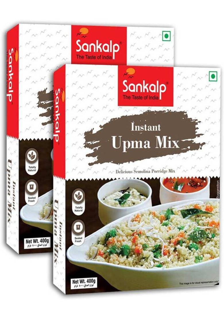 Sankalp By Sankalp Instant Upma Mix | Goodness Of Health | Easy & Ready To Cook | Breakfast Mix | 1 (800 G)