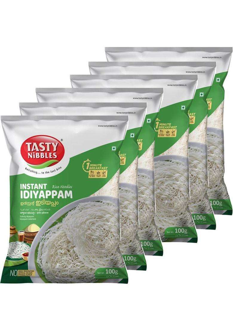 Tasty Nibbles Instant Idiyappam Rice Noodles 1 Minute Breakfast&nbsp;&nbsp;(600 G) - Indya