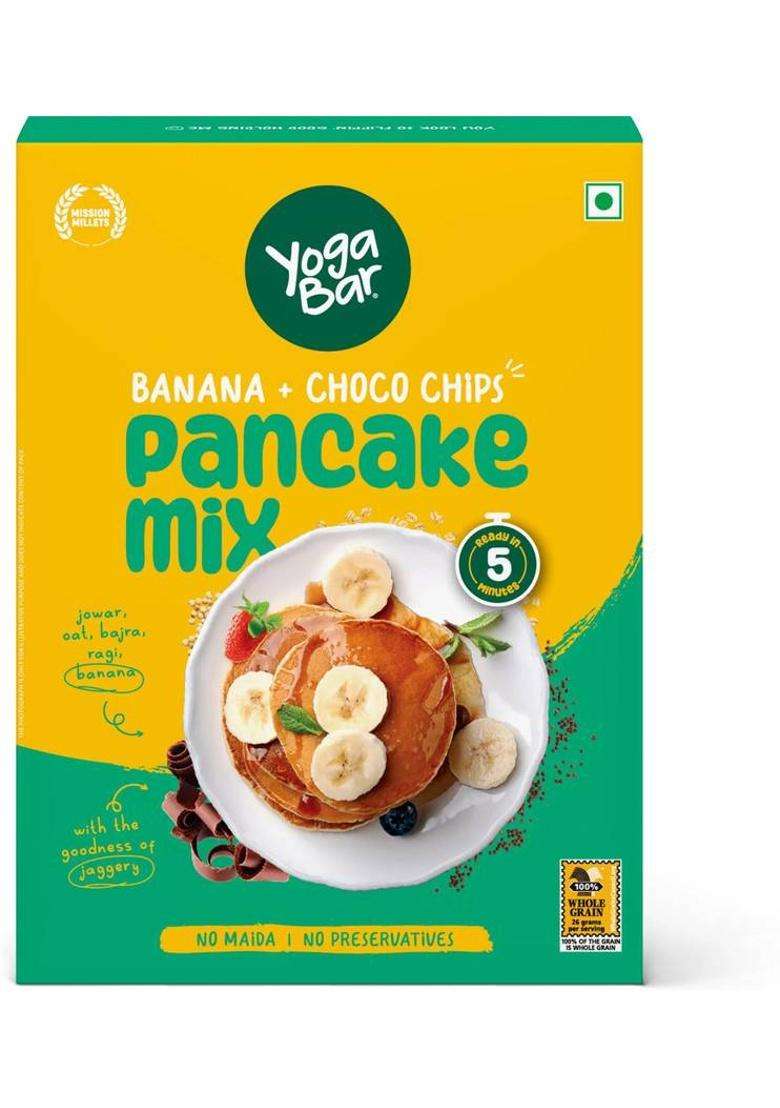 Little Joys Millet Pancake Mix | No Refined Sugar & Maida | Oats, Ragi & Jowar | Chocolate 150 G - Indya