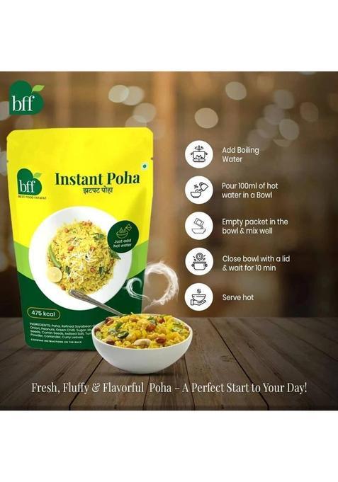 Bff Perfect Meal Combo: Pack Of 3 Instant Poha, Instant Sambhar Mix & Instant Upma (840 G)
