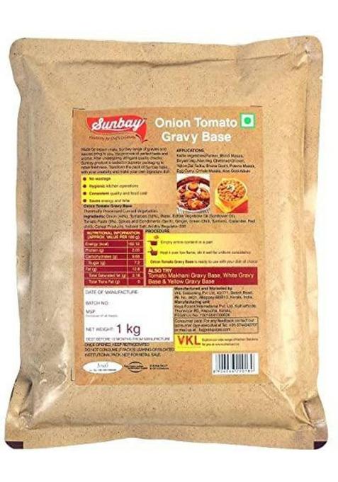 Sunbay Onion Tomato Gravy Base 1 Kg 1 Kg