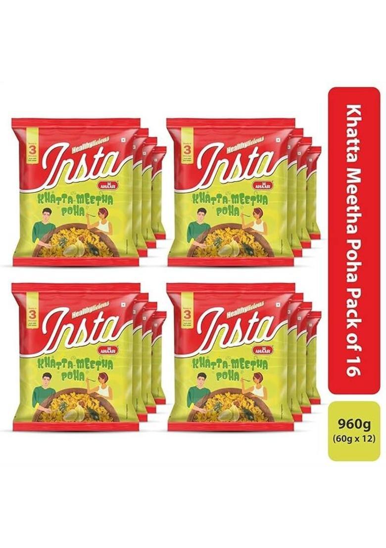 Insta Ahaar Khatta Meetha Poha