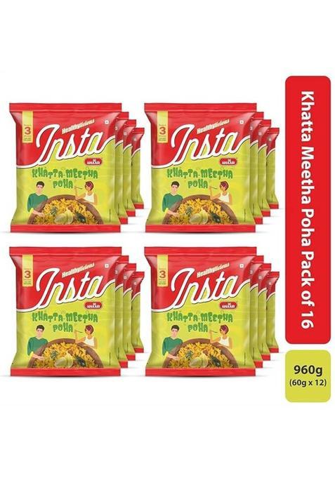 Insta Ahaar Khatta Meetha Poha