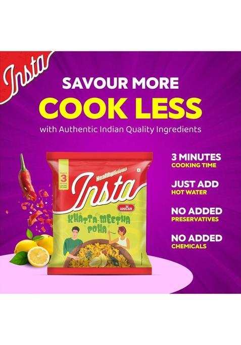 Insta Ahaar Khatta Meetha Poha