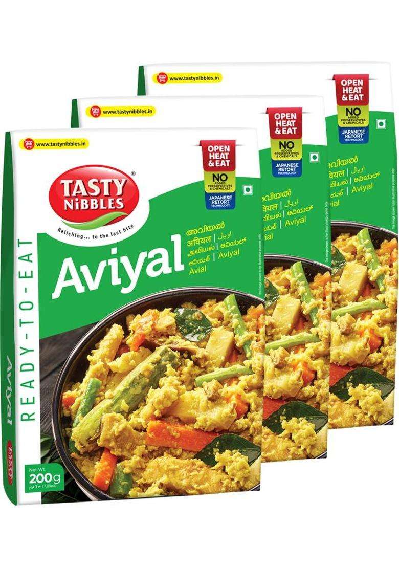 Tasty Nibbles Ready To Eat Avial Curry 200G X3&nbsp;&nbsp;(600 G) - Indya