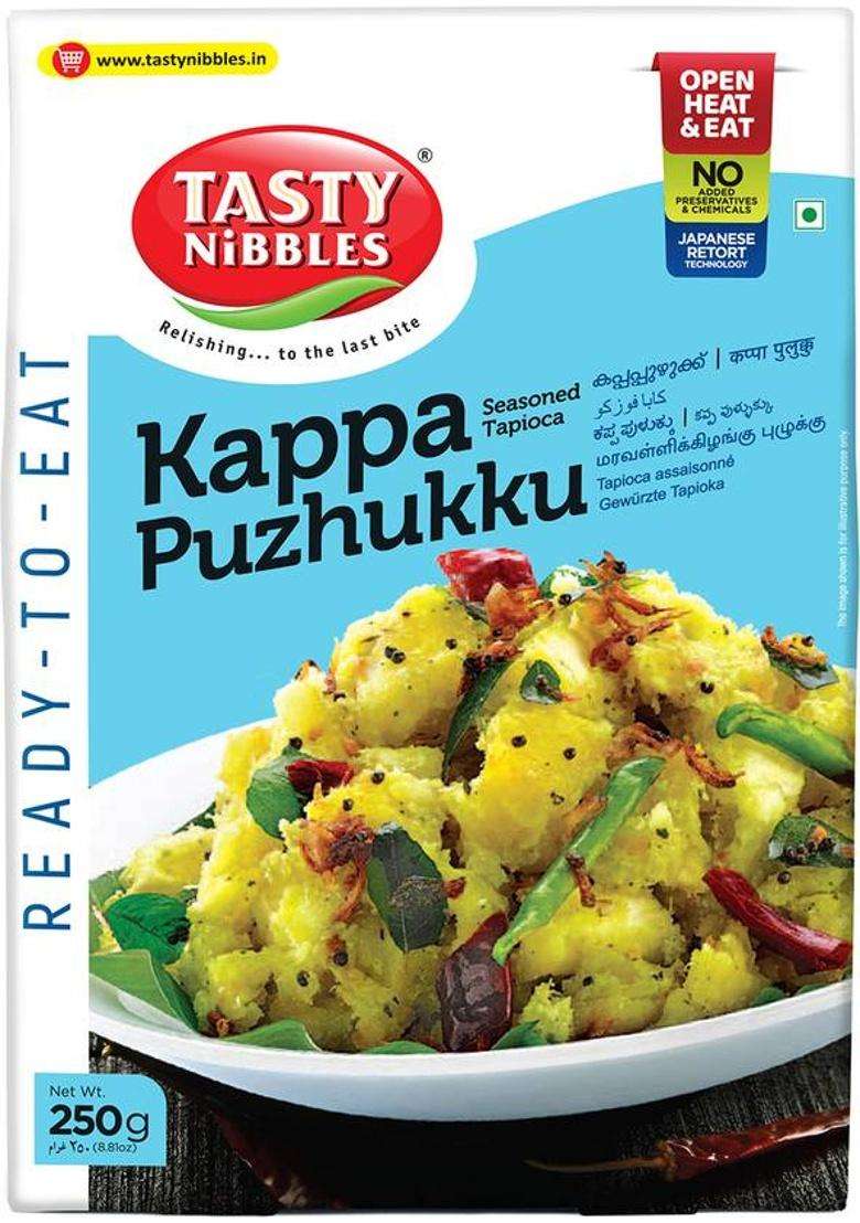 Tasty Nibbles Ready To Eat Kappa Puzhukku 250G X3&nbsp;&nbsp;(750 G) - Indya