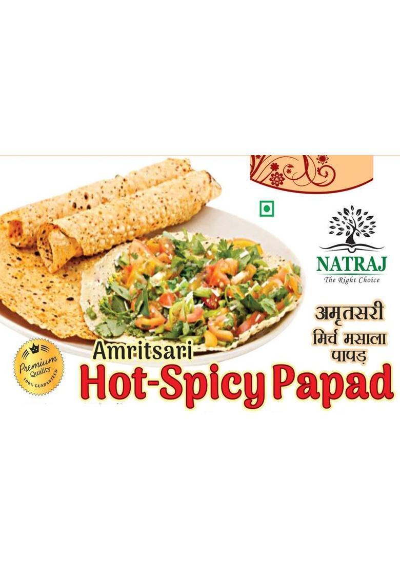 Natraj The Right Choice By Natraj The Right Choice Amritsari Spicy Masala Papad (250 G)
