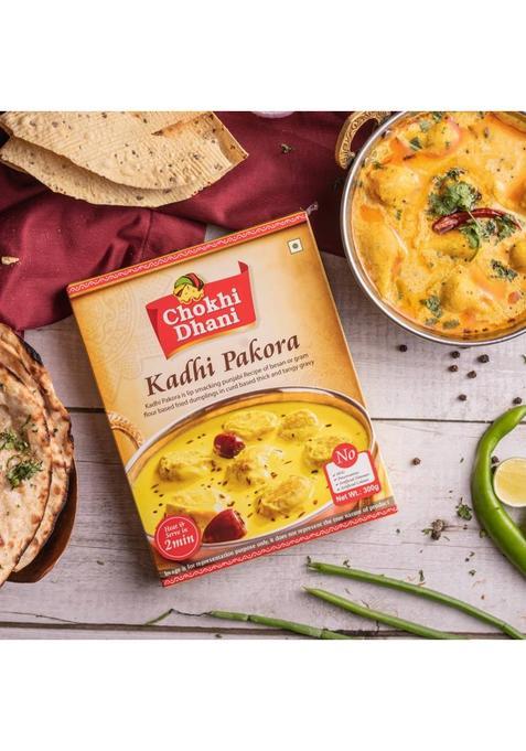 Chokhi Dhani By Na Punjabi Chole 300 Gm,Kadhi Pakora 300 Gm,Gatta Curry 300Gm (0.85 Kg)