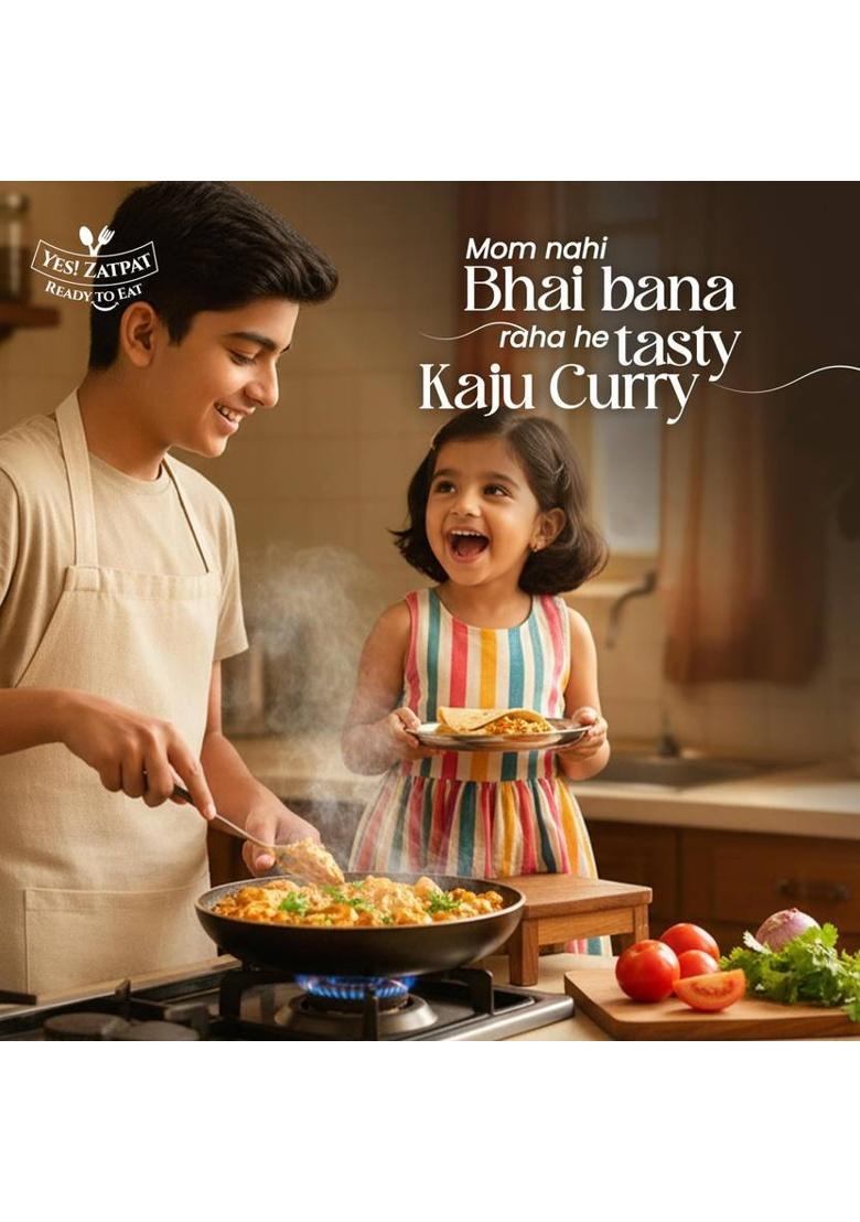 Chericious Ready To Eat Jain Kaju Curry (Re.Hy.Wt. 300 Gms), No Preservatives-Tasty-Healthy (105 G)