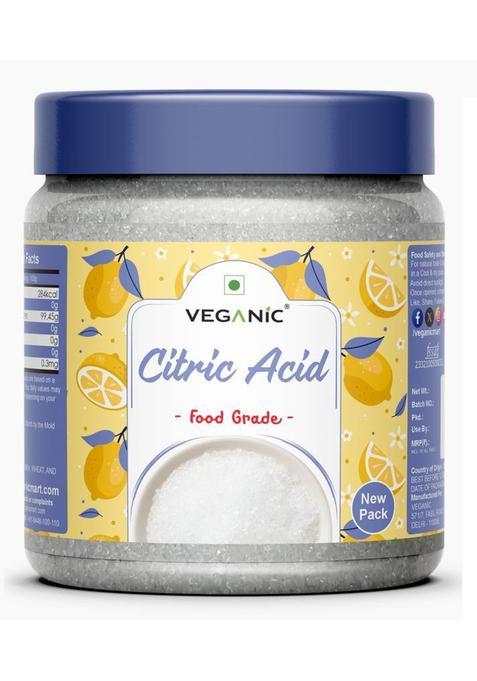 Veganic Citric Acid | Nimbu Sat | Lemon Salt (Premium) 400 G