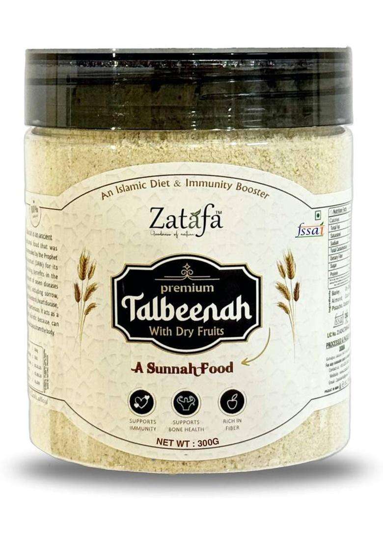 Zatafa Talbina With Mix Dry Fruits, Natural & Healthy Breakfast Cereal, Sunnah Food 300 G - Indya