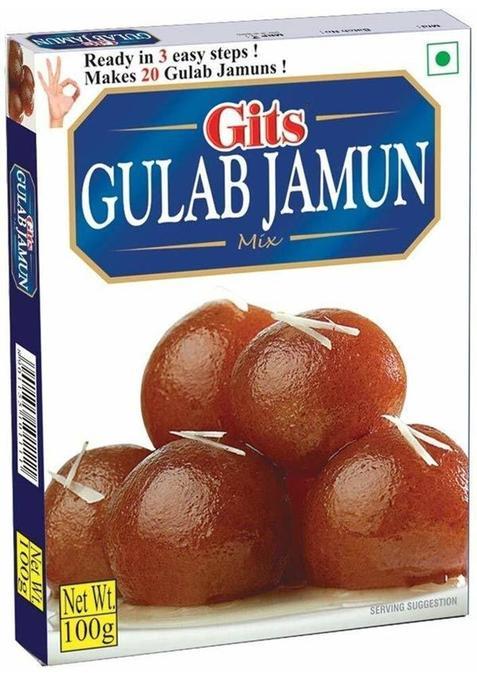 Gits Gulab Jamun Mix, 100G (Pack Of 2)&nbsp;&nbsp;(100 G)