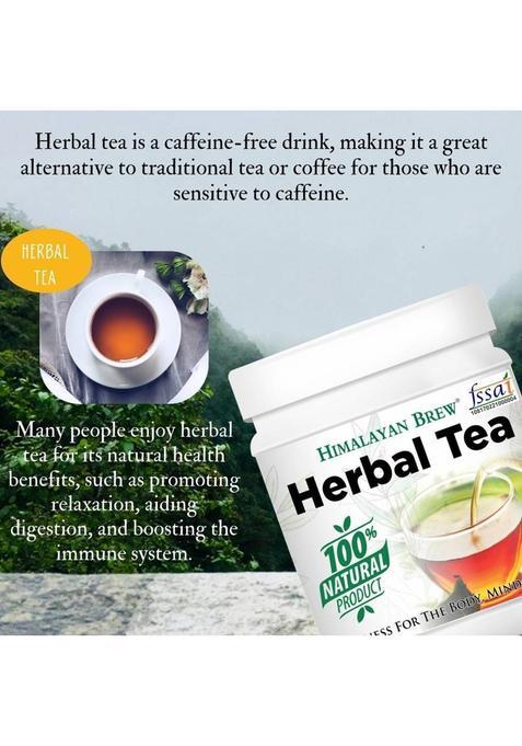 Himalayan Brew Herbal Green Tea For Weight Loss & Digestive Health|Cold Cough Relief Detox Tea Herbs Herbal Tea Box (250 G)