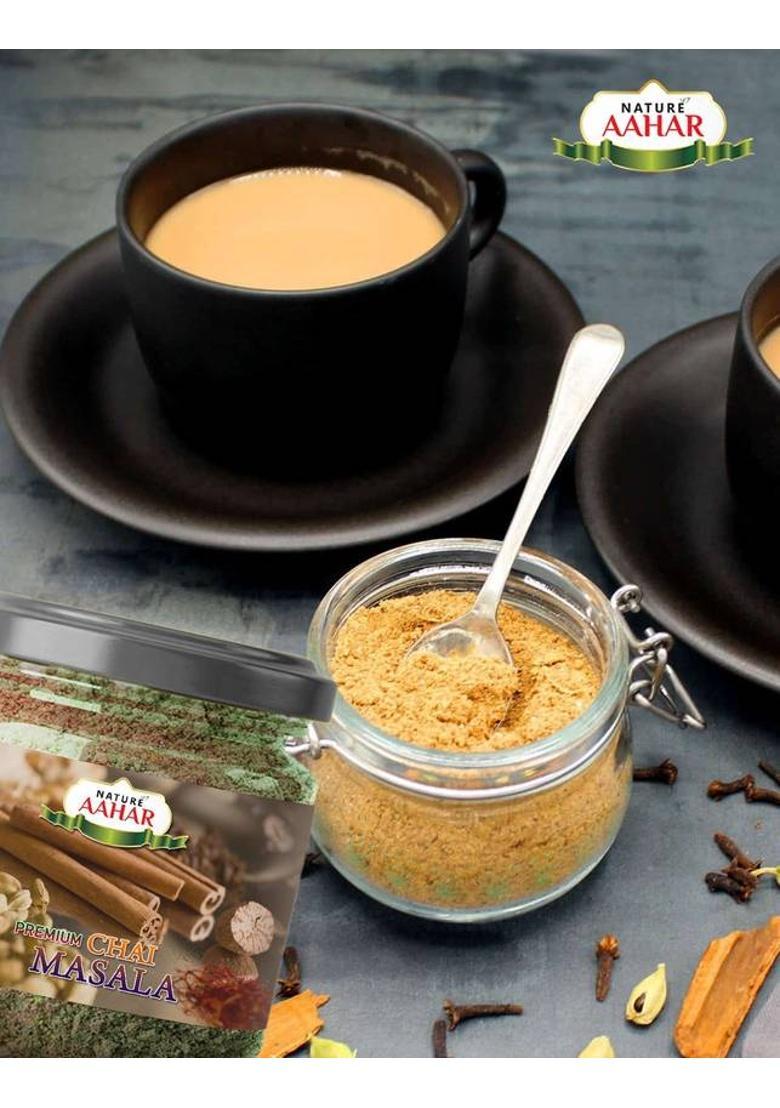 Nature Aahar Premium Saffron Chai Masala Tea 100G Masala Tea Box (100 G)