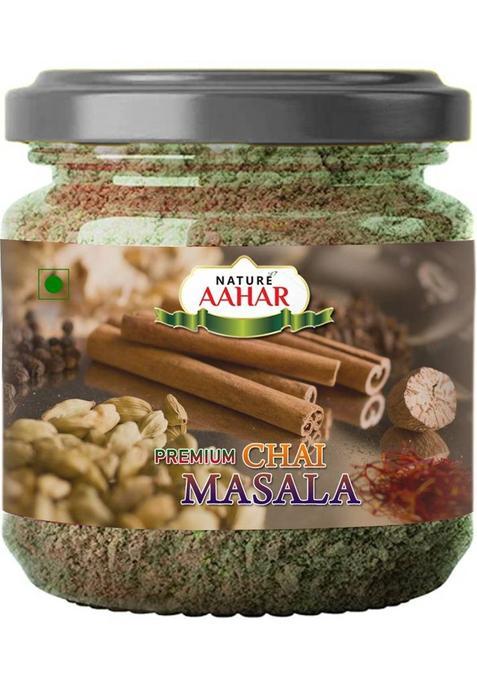 Nature Aahar Premium Saffron Chai Masala Tea 100G Masala Tea Box (100 G)