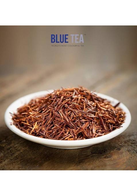 Blue Tea Organic Rooibos Natural Herbal Tea |Caffeine Free Tea Rich In Antioxidants | 50 Grams