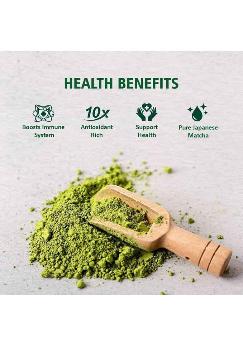 Golden Tips Japanese Antioxidant Rich Green Matcha Tea Tin (50 G)