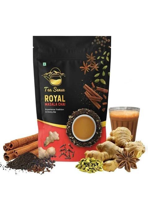 Tea Sense Royal Masala Chai Spices Black Tea Pouch (200 G)