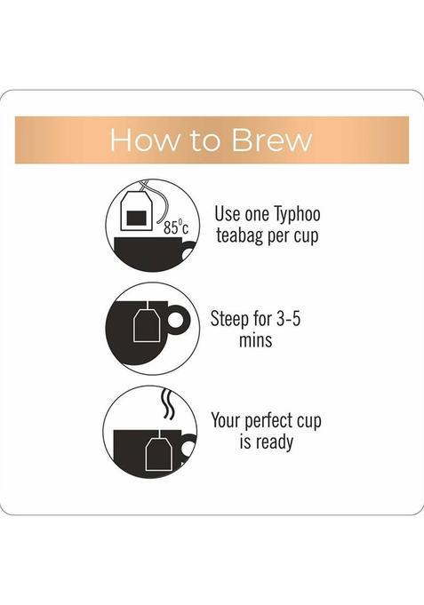 Typhoo Flavoured Masala Tea Spices Tea Bags Box (2 X 100 G)