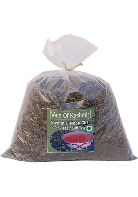 Vale Of Kashmir Noon Chai . Kashmiri Pink Salt Tea, Kashmiri Chai, Pink Tea, Salt Tea Unflavoured Herbal Tea Pouch&nbsp;&nbsp;(250 G)
