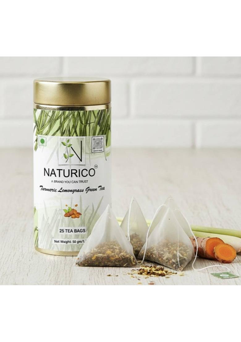 Naturico Turmeric Lemongrass Green Tea