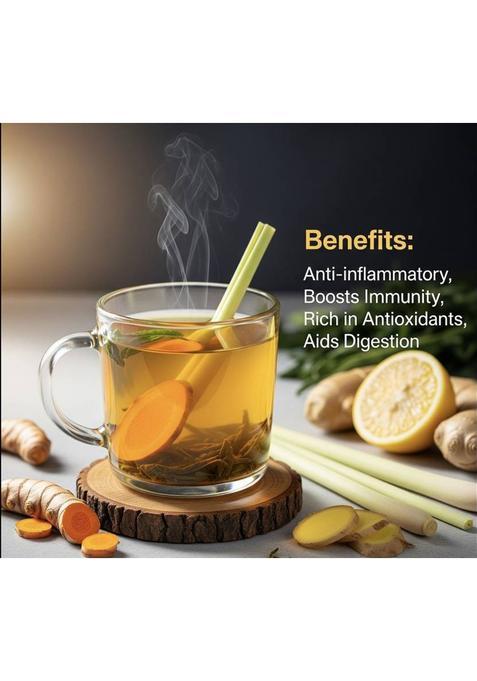 Naturico Turmeric Lemongrass Green Tea