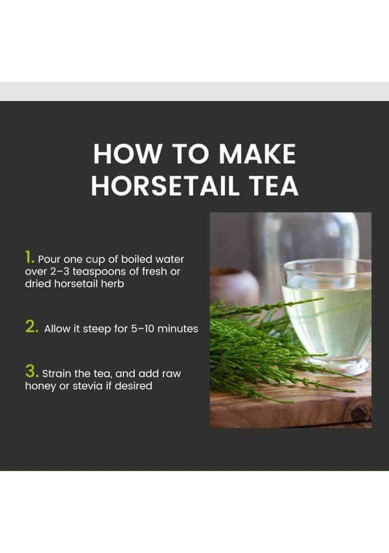 Neutraved Horsetail Leave Herbal Tea Shavegrass Improves Bone Density Healthy Hair & Scalp Unflavoured Herbal Tea Pouch&nbsp;&nbsp;(50 G) - Indya